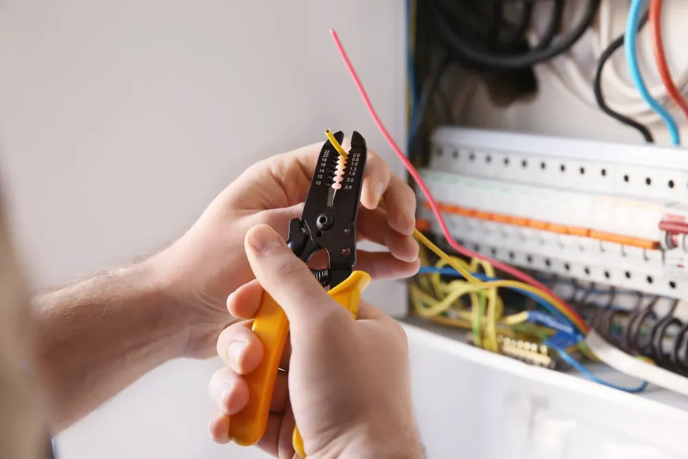 installation de boitier électrique